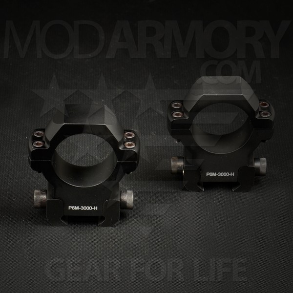 US Optics 30MM High Rings 1.250" US Optics 30MM High Rings 1.250"