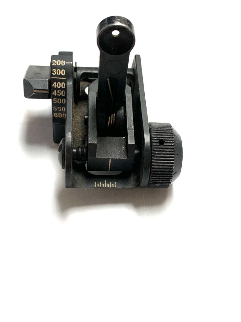 USGI Matech BUIS 600M Folding Rear Iron Sight - MOD Armory USGI Matech ...